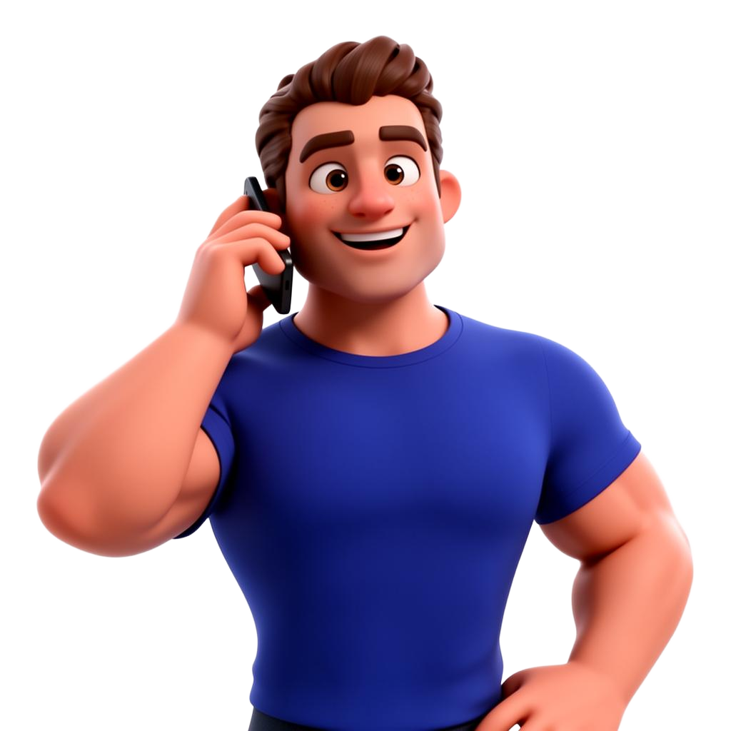 Hercules on the phone